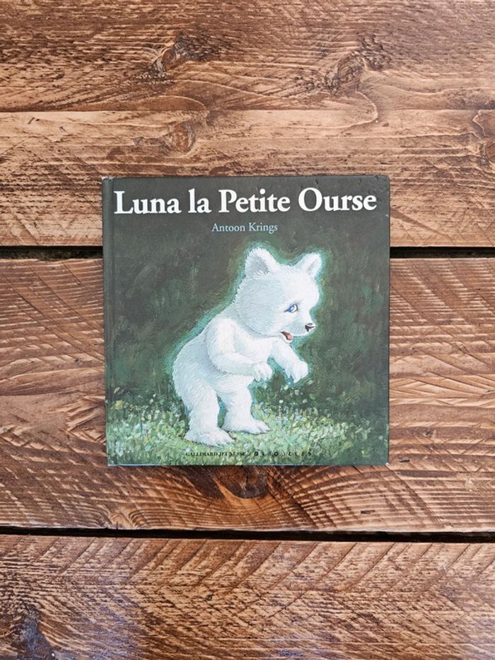 Livre enfant Luna la petite Ourse fille ou garçon mixte