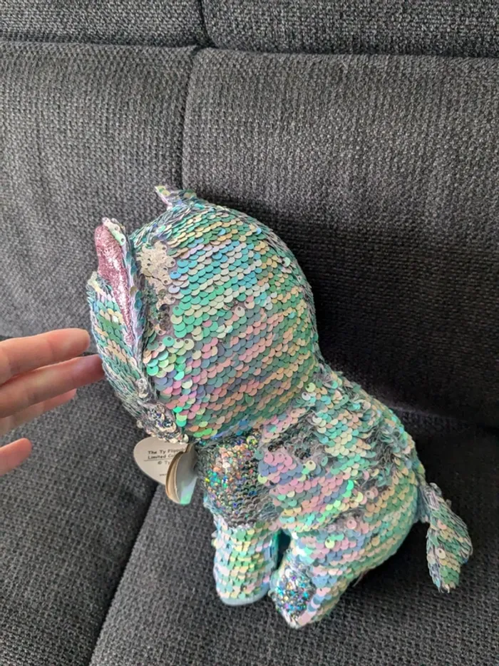 Peluche Ty à sequins - photo numéro 4