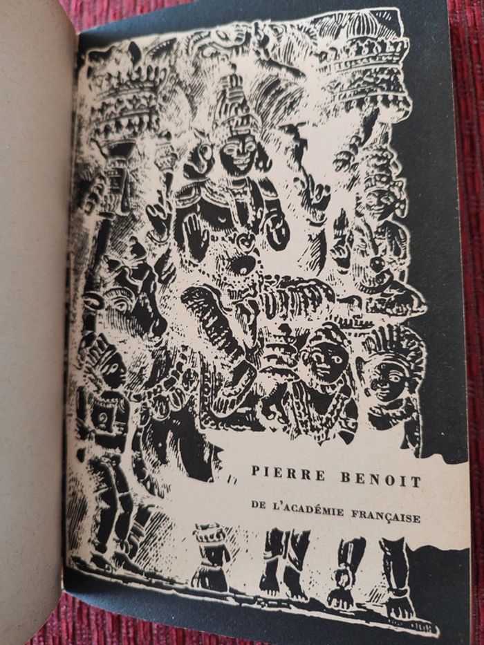 Livre ancien, rare : Le Roi lépreux - Pierre Benoît, de l'académie française - photo numéro 3