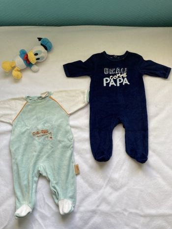 Lot 2 pyjamas 3 mois