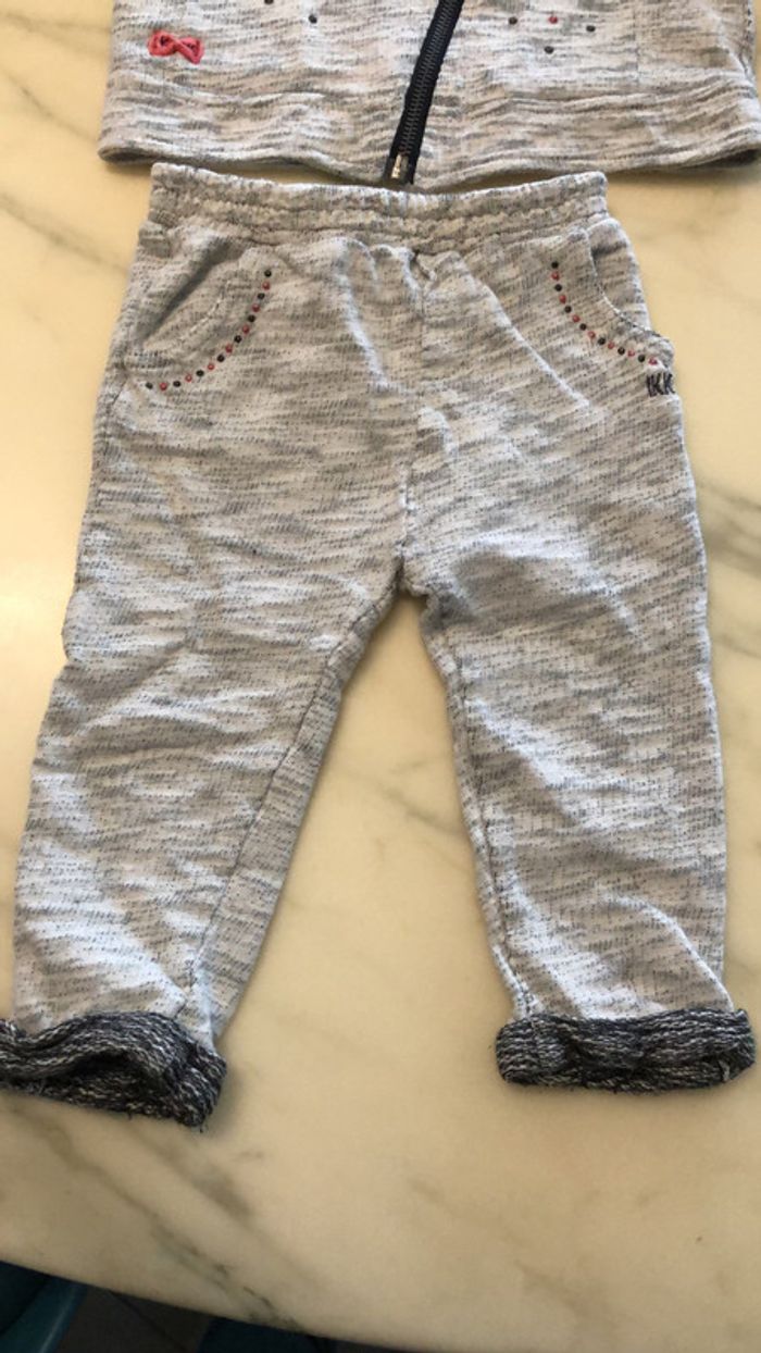 Ensemble ikks veste et pantalon 2 ans - photo numéro 2