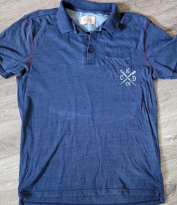 Polo bleu
