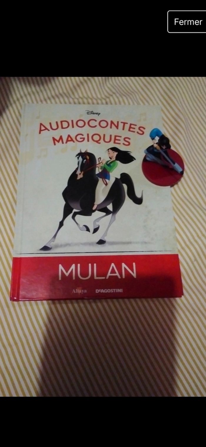 Lot réservé sur demande. Audioconte Magiques altaya