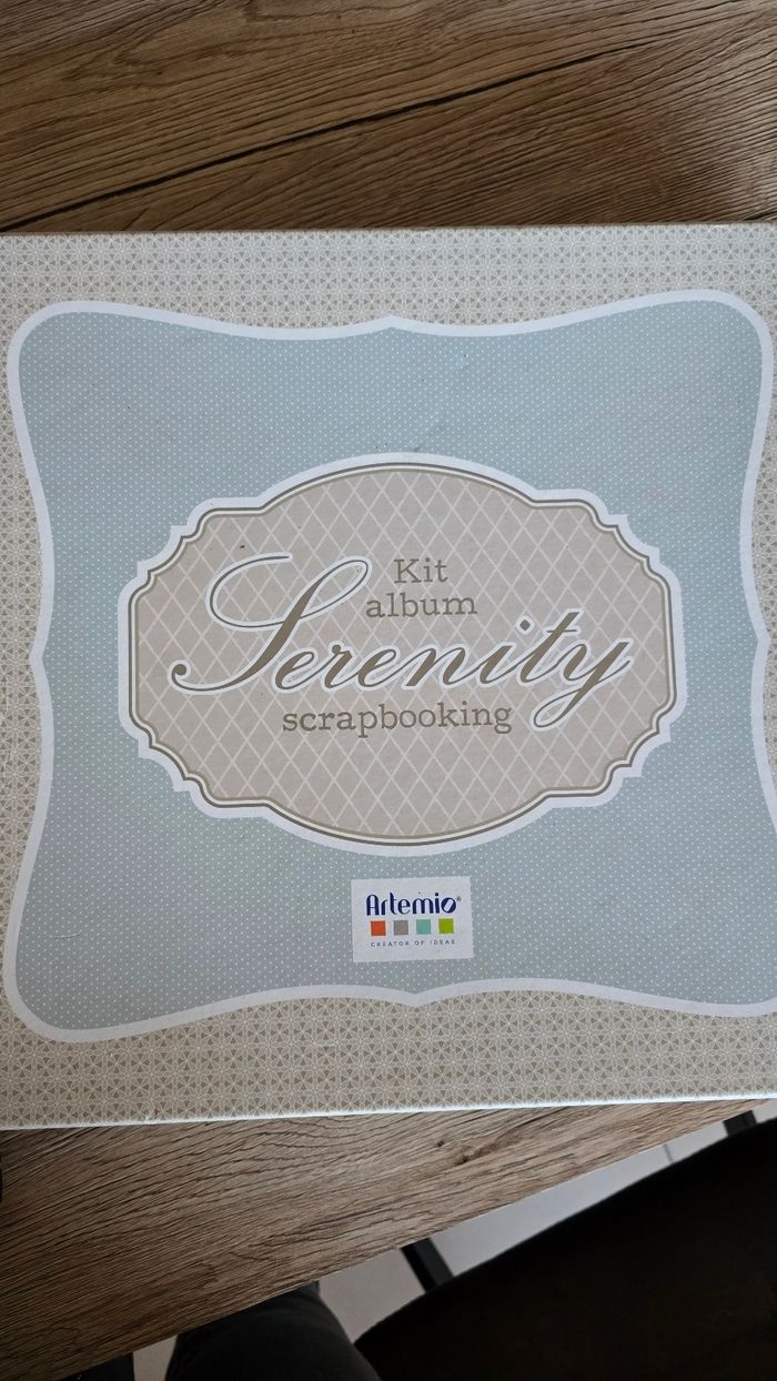 Kit scrapbooking photos neuf