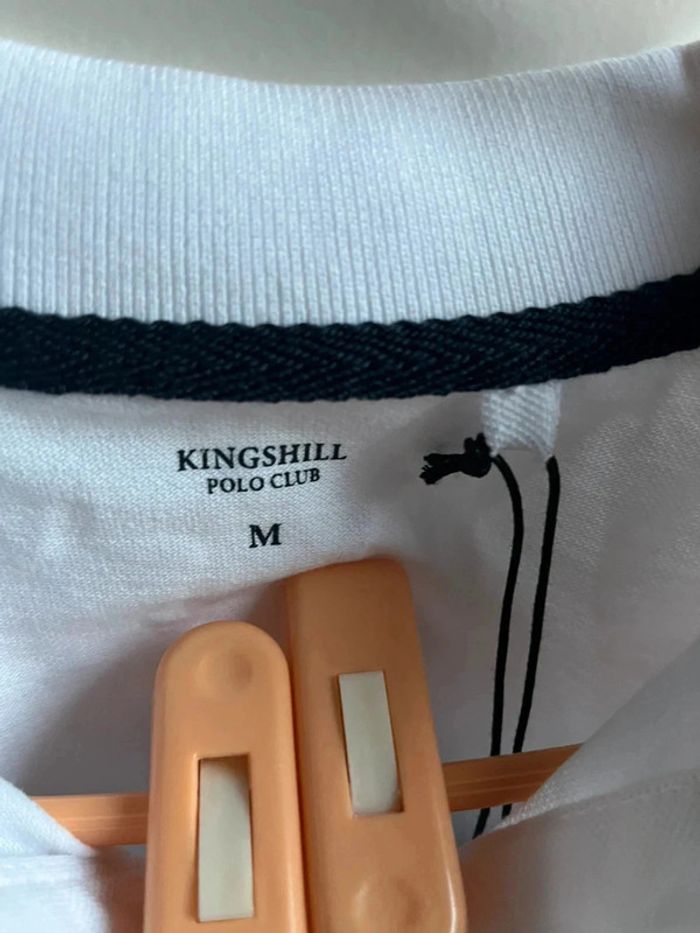 Polo blanc King Shill taille M - photo numéro 4