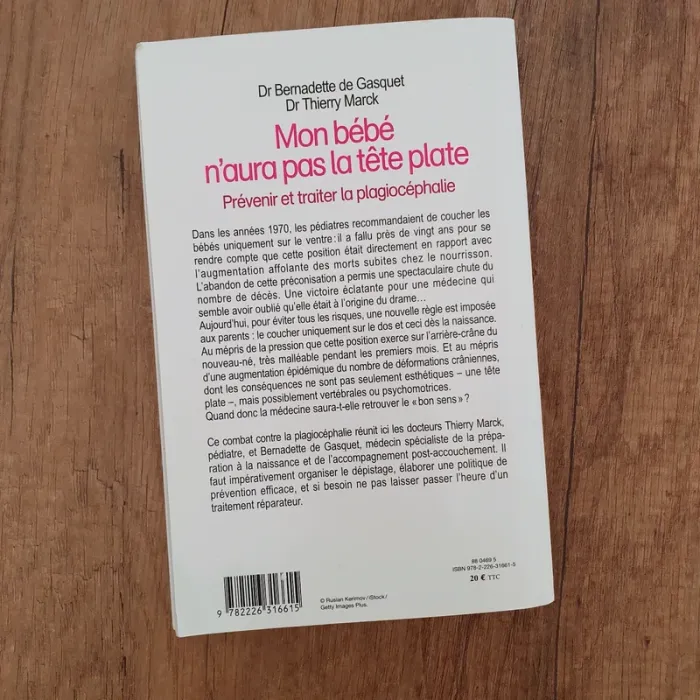 Livre Mon bébé n'aura pas la tête plate - photo numéro 3