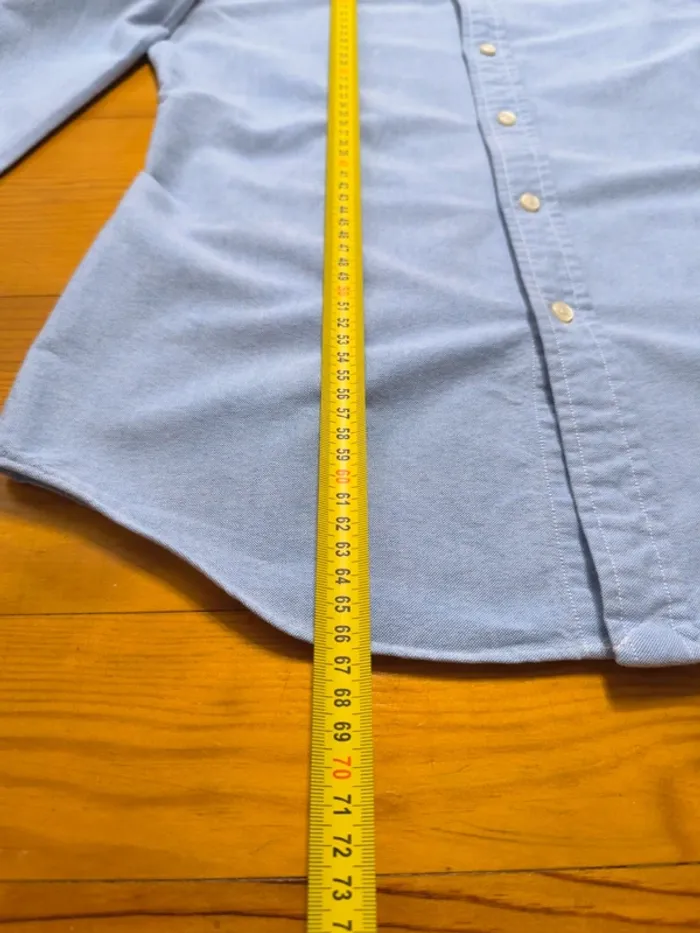 Chemise à manche longue - Ralph Lauren - Logo brodé premium - Bleu clair - Taille S - photo numéro 12