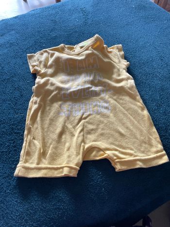 Combishort garçon 3 mois