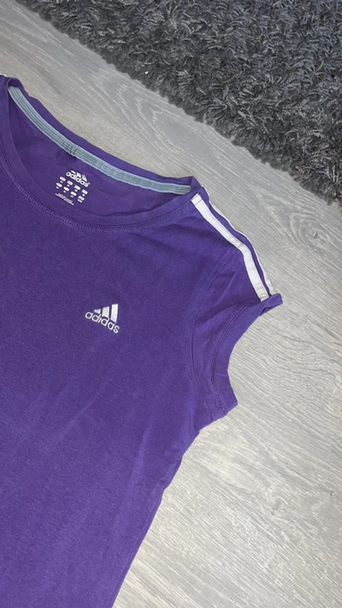 T-shirt violet - photo numéro 2