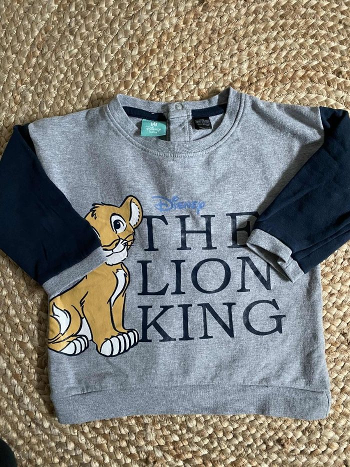 Ensemble roi lion simba 12/24 mois - photo numéro 2