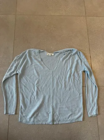 Haut bleu clair Grain de malice, taille S, très bon état