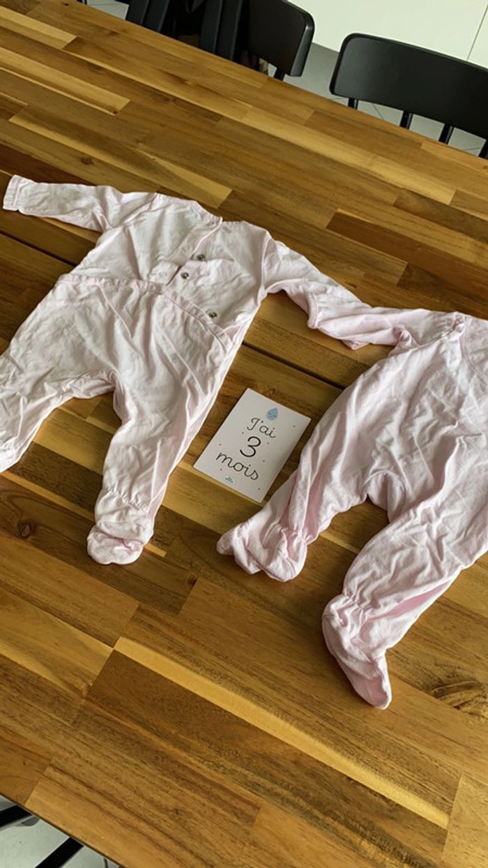 Lot de 2 pyjamas coton - photo numéro 4