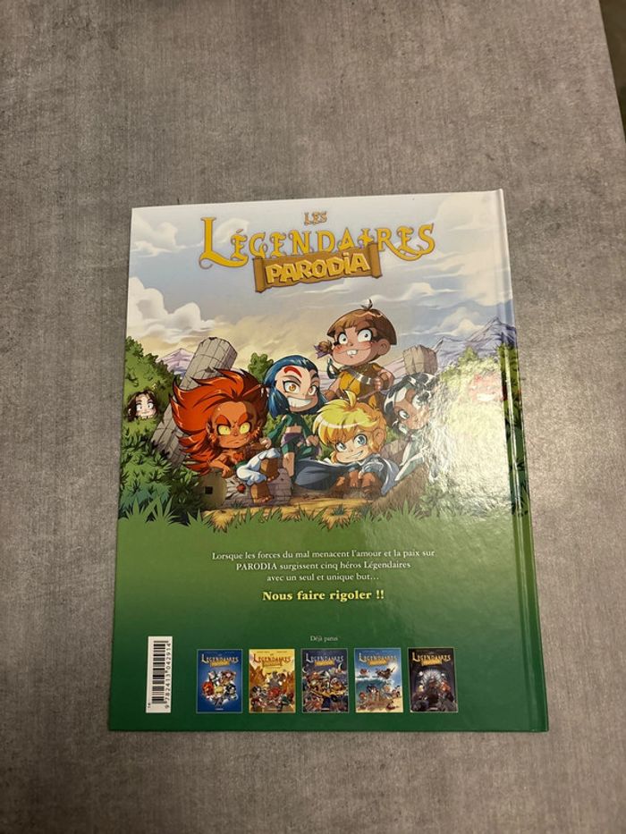 Bande dessinée les légendaires parodia - photo numéro 5