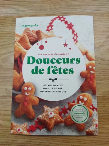 Livre de cuisine Thermomix Douceurs de fêtes