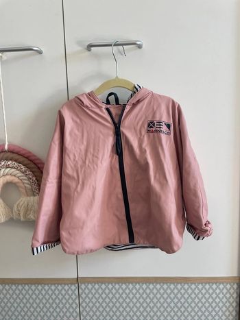 Ciré cape rose 18 mois imperméable fille