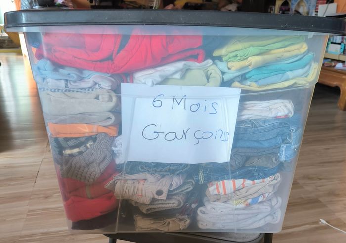Lot de vêtements garçon 6 mois - photo numéro 2