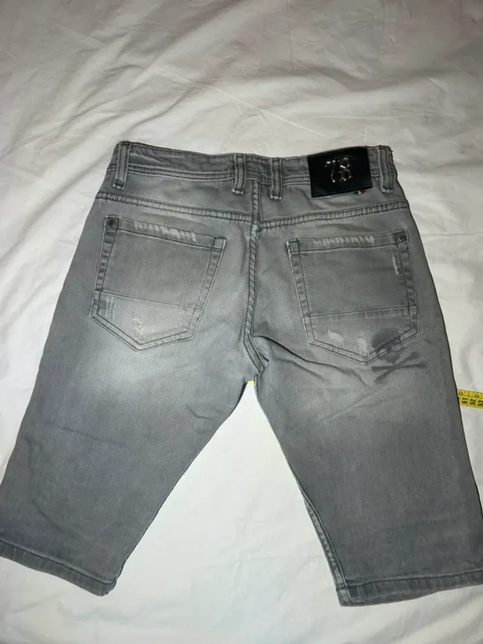 Short en jean Philipp plein - photo numéro 10