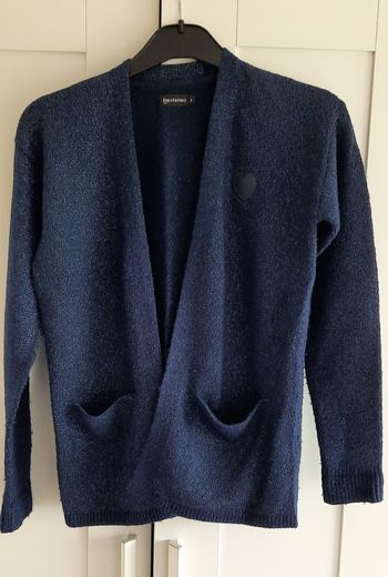 Gilet bleu marine