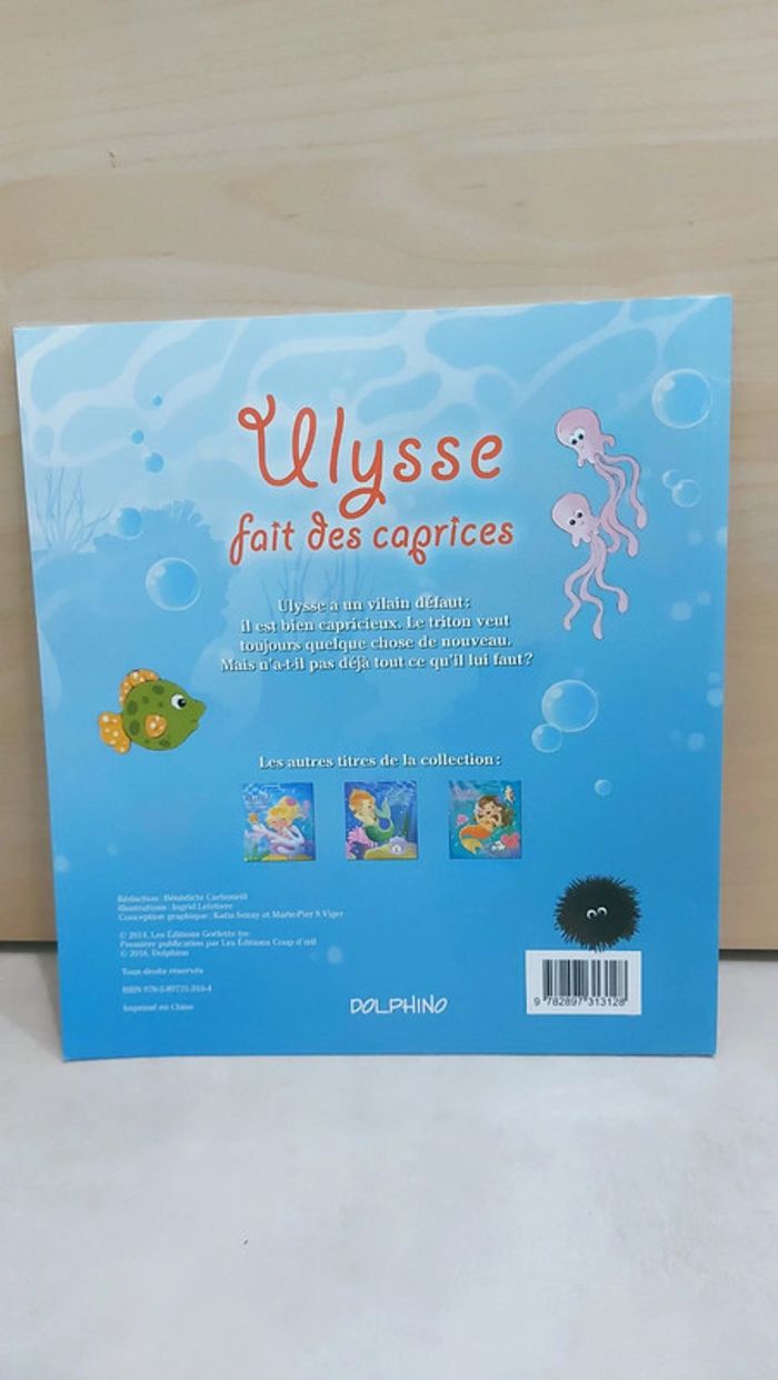 📚 Livre : Ulysse fait des caprices - photo numéro 2
