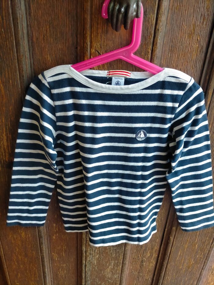 Marinière Petit bateau 6 ans