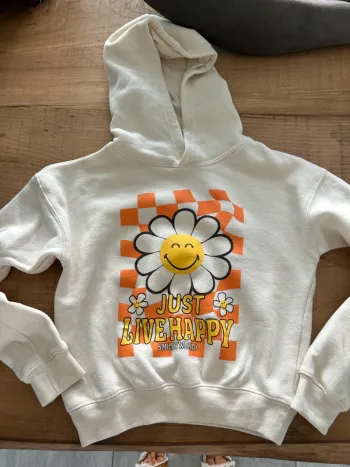 Sweat à capuche Smiley