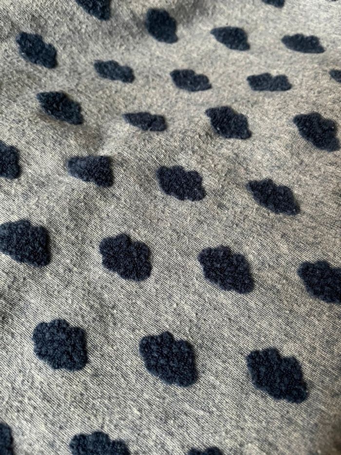 Pyjamas mixte petit nuage 12mois 74cm - photo numéro 2