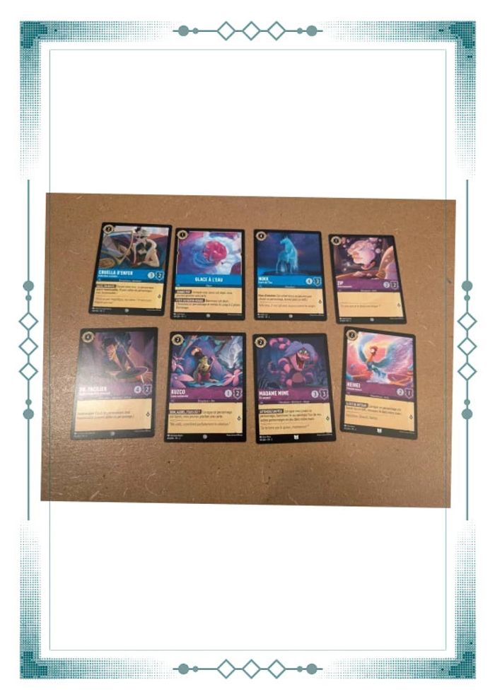Lot Carte Lorcana Chapitre 2 - photo numéro 2