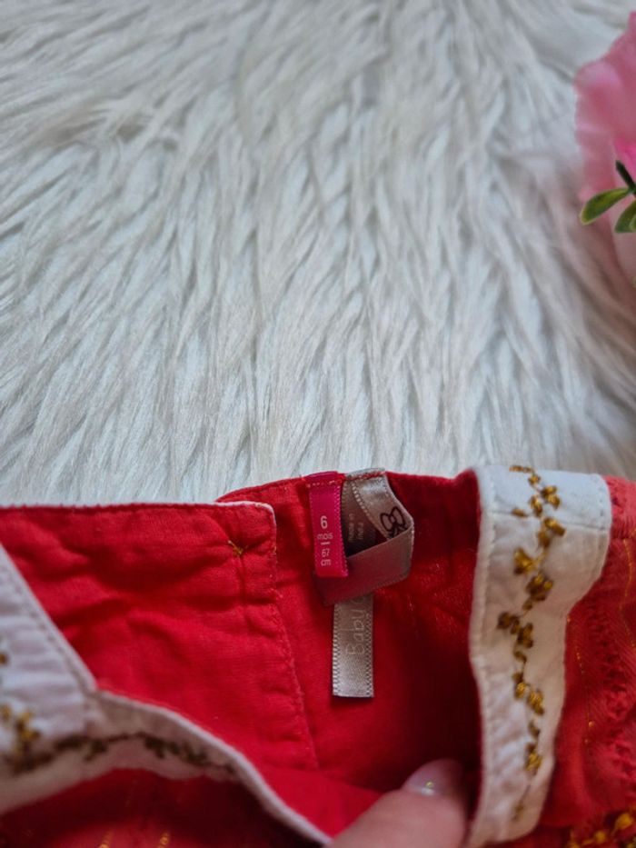 Robe motif dragon de chine 6mois orchestra - photo numéro 4