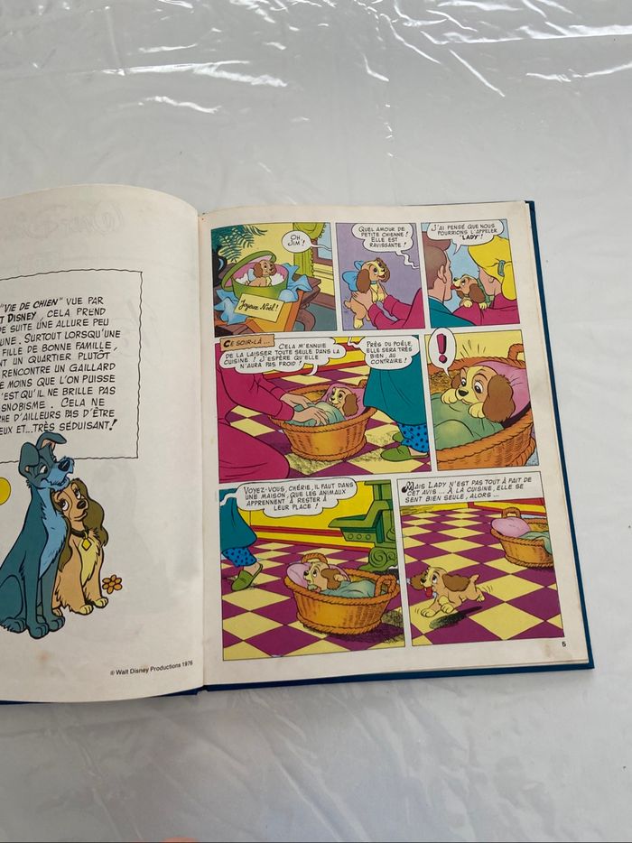 BD Disney la belle et le clochard 1976 - photo numéro 8