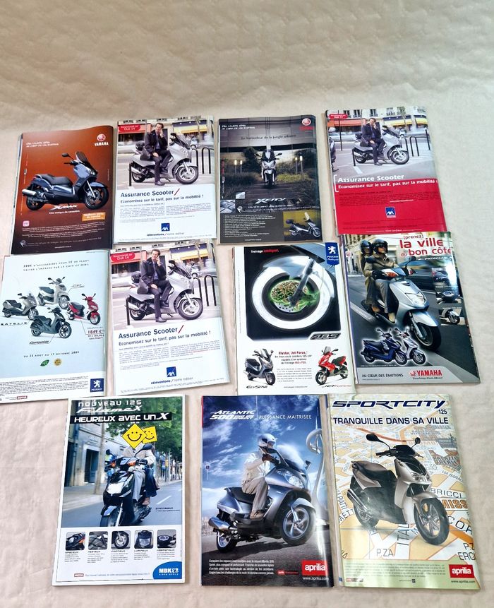 Lot de 11 revue / magazine , moto , Génération 125 , de 2004 a 2009 - photo numéro 8