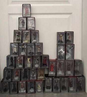 Star wars Lot de 38 Figurines plombs star wars collection lucasfilm 2011, 2012