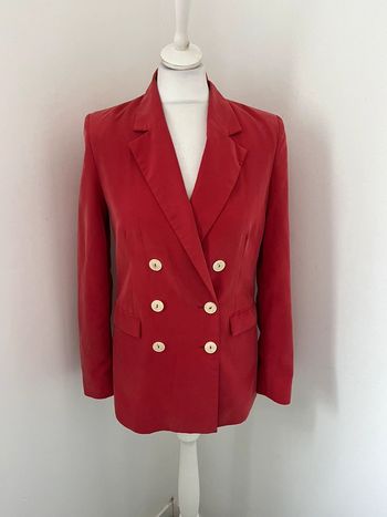 Veste blazer rouge MNG XS