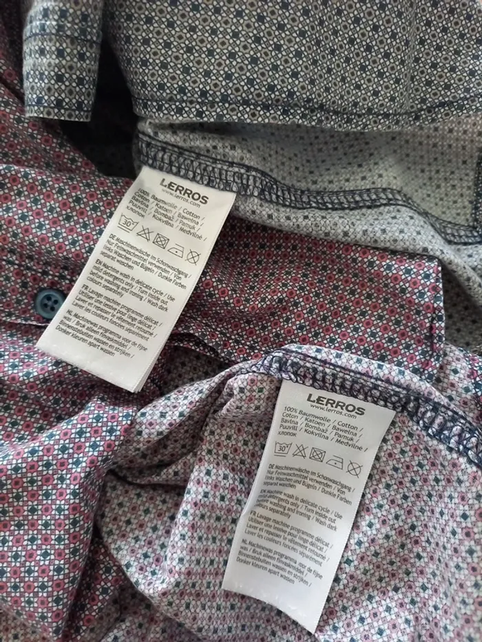 Lot 2 Chemises homme T.L - photo numéro 17