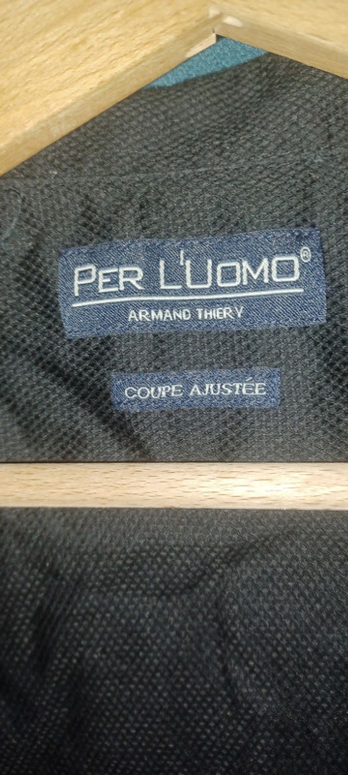 Chemise noire armand thierry - photo numéro 3