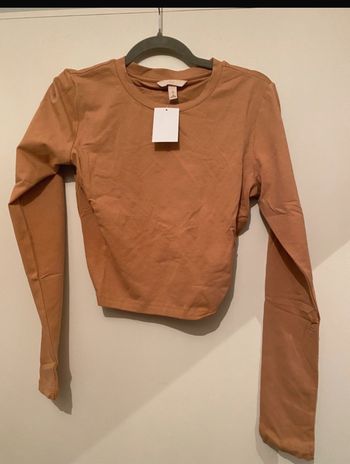 Crop top manches longues H&M taille L neuf