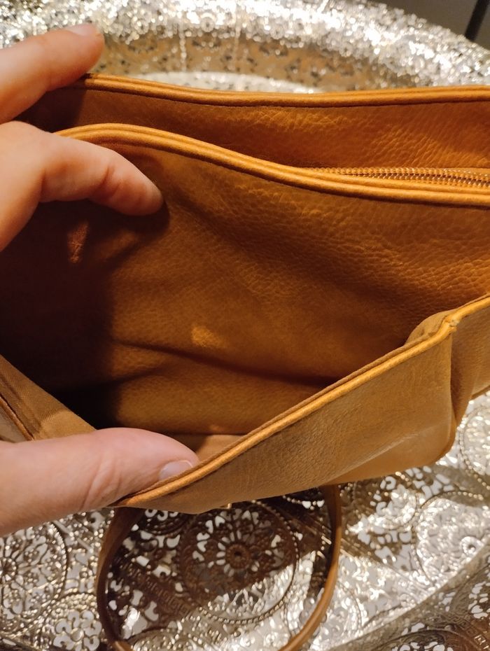 Sac à main simili cuir Camel 🤎 - photo numéro 3