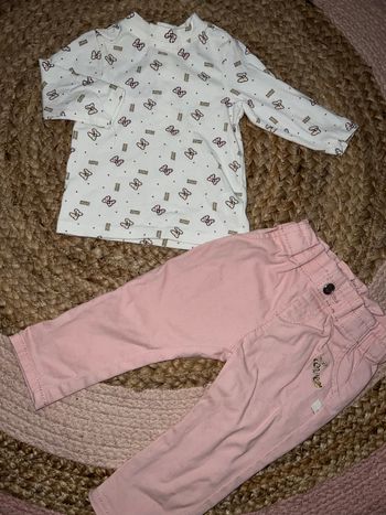 Ensemble fille 3 mois