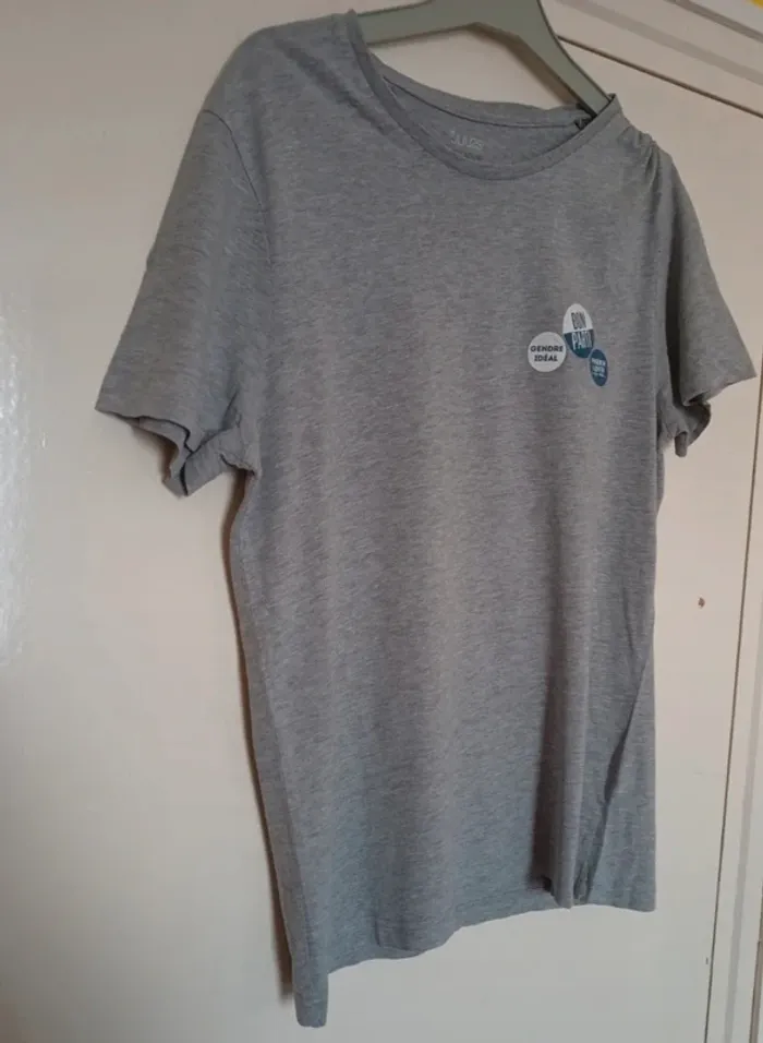 T shirt jules taille m imprimé bon partie gendre ideal - photo numéro 2