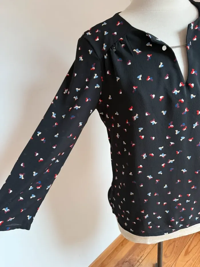 Belle blouse fluide Naf Naf 🌸 S 36 - photo numéro 4