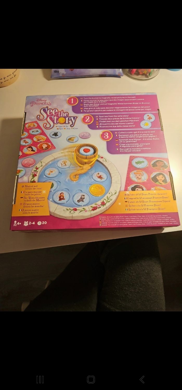 Jeu de société princesse