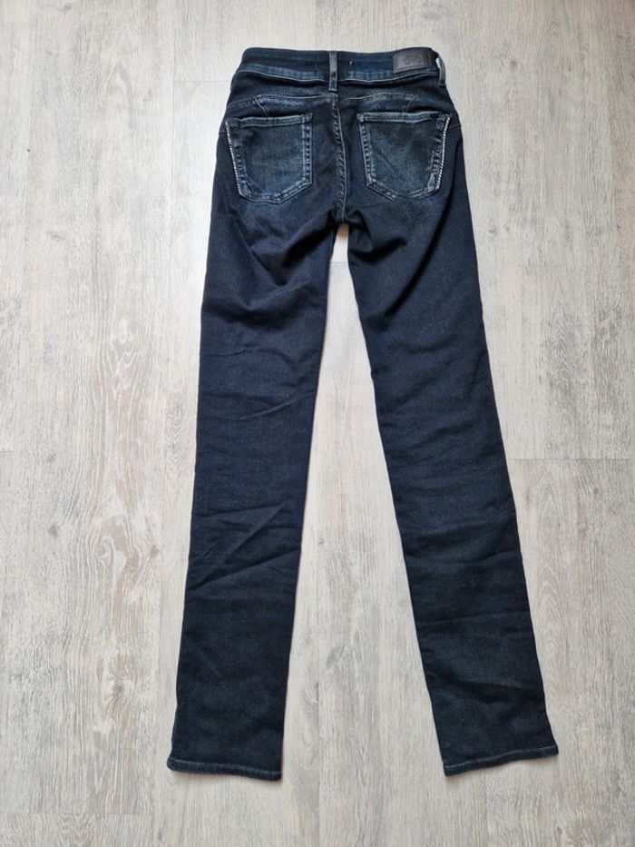 Jean Le Temps des Cerises taille 23 Pulp reg Tiko bleu-noir - photo numéro 10
