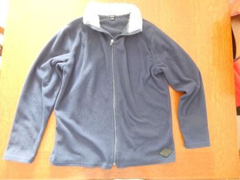 Gilet garçon bleu marine 12 ans Kiabi