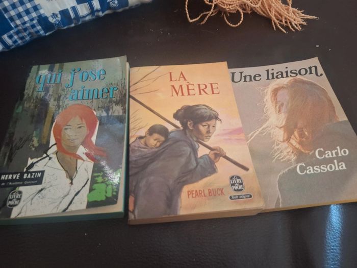 Lot 3 livres de poche