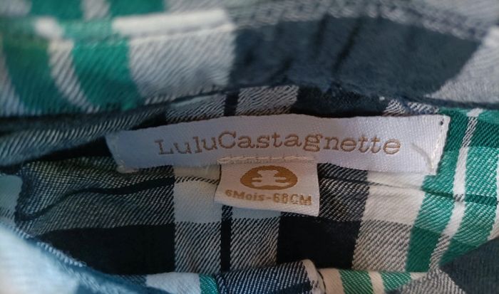 Chemise manches longues 6 mois - Lulu Castagnette - photo numéro 2
