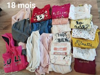 Lot fille 18 mois