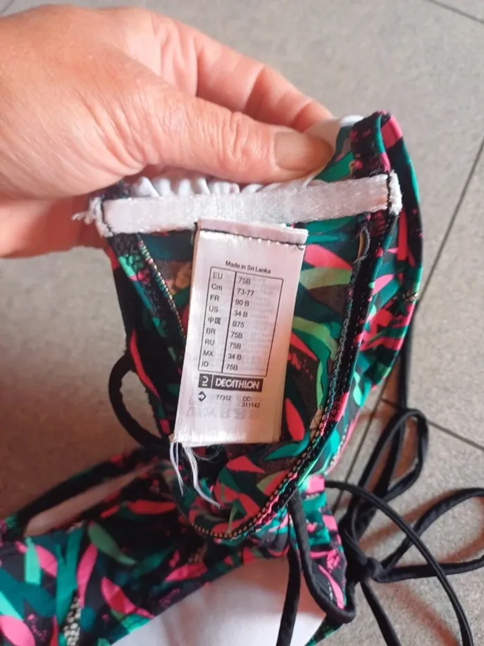 Haut bandeau de maillot de bain 90B - photo numéro 4