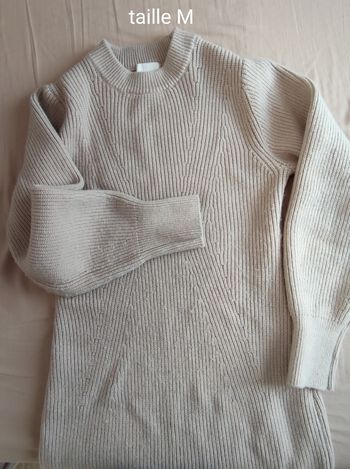 Robe longue en laine
