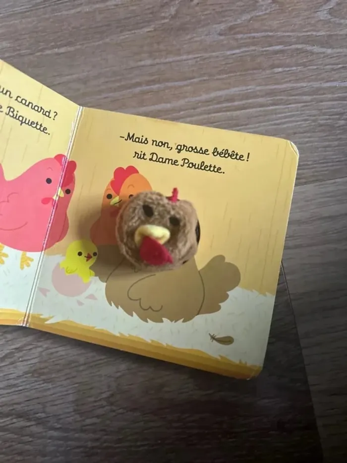 Livre dame poulette et son œuf - photo numéro 6