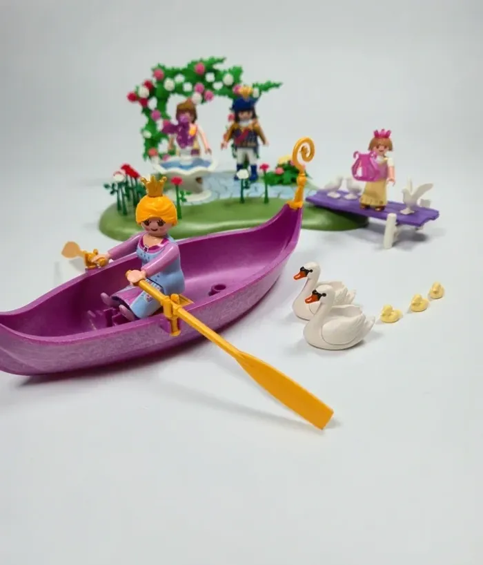 Playmobil Îlot Princesses et gondole - photo numéro 2