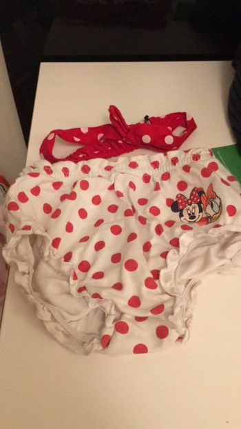 Bandeau + culotte minnie